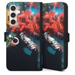 Sideflip with flap black/lateral flap