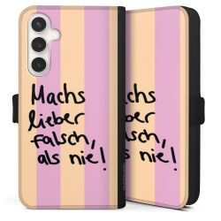 Sideflip mit Lasche schwarz