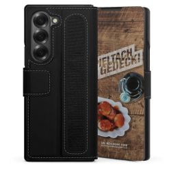 Sideflip mit Lasche schwarz