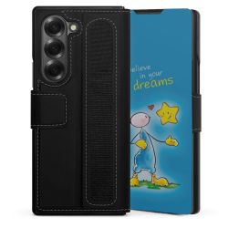 Sideflip mit Lasche schwarz