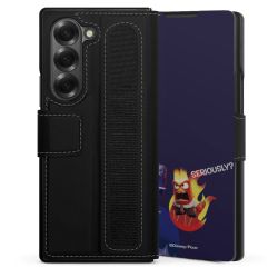 Sideflip with flap black/lateral flap