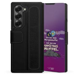 Sideflip mit Lasche schwarz