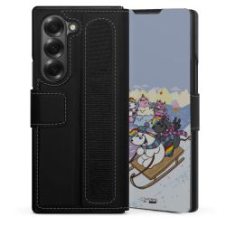 Sideflip mit Lasche schwarz