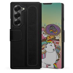 Sideflip mit Lasche schwarz