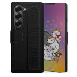 Sideflip mit Lasche schwarz