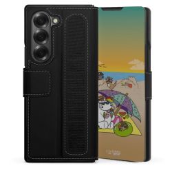 Sideflip mit Lasche schwarz