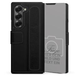 Sideflip mit Lasche schwarz