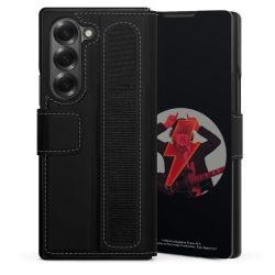 Sideflip mit Lasche schwarz