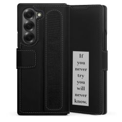 Sideflip with flap  black