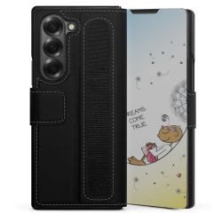 Sideflip mit Lasche schwarz