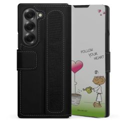 Sideflip mit Lasche schwarz