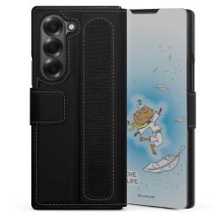 Sideflip mit Lasche schwarz