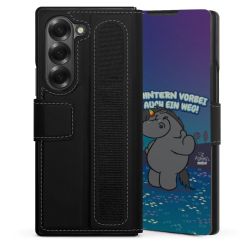 Sideflip mit Lasche schwarz