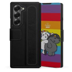 Sideflip mit Lasche schwarz