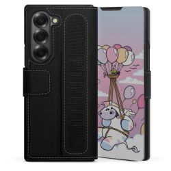 Sideflip mit Lasche schwarz