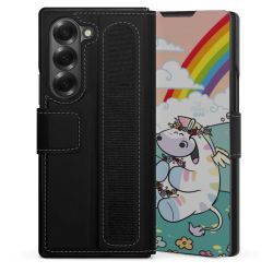 Sideflip mit Lasche schwarz