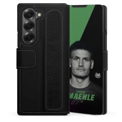 Sideflip mit Lasche schwarz