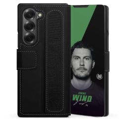 Sideflip mit Lasche schwarz