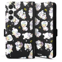 Sideflip mit Lasche schwarz