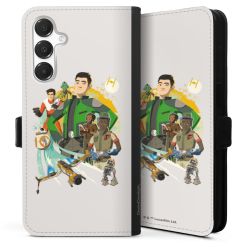 Sideflip mit Lasche schwarz