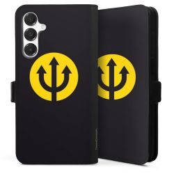 Sideflip with flap black/lateral flap