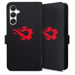 Sideflip with flap black/lateral flap