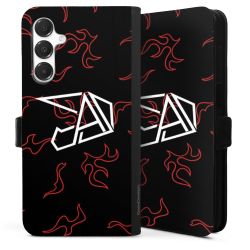 Sideflip mit Lasche schwarz