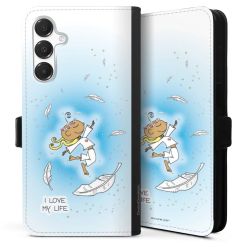 Sideflip mit Lasche schwarz