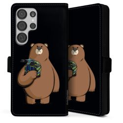 Sideflip mit Lasche schwarz