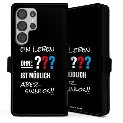 Sideflip mit Lasche schwarz/seiltliche Lasche