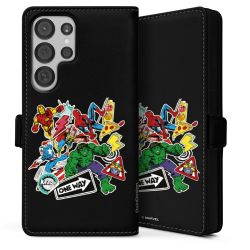 Sideflip with flap black/lateral flap