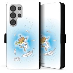 Sideflip mit Lasche schwarz