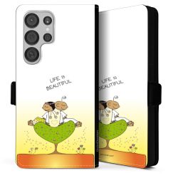 Sideflip mit Lasche schwarz