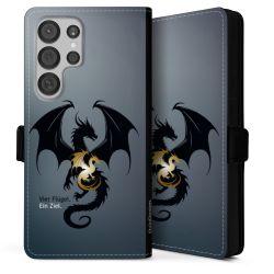 Sideflip with flap  black