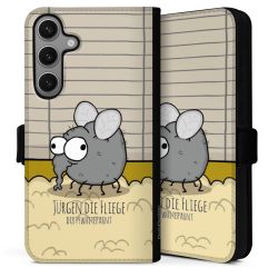 Sideflip mit Lasche schwarz