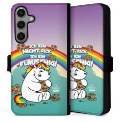 Sideflip mit Lasche schwarz