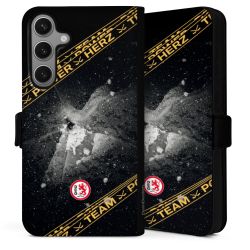 Sideflip mit Lasche schwarz