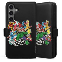 Sideflip with flap black/lateral flap