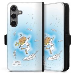 Sideflip mit Lasche schwarz