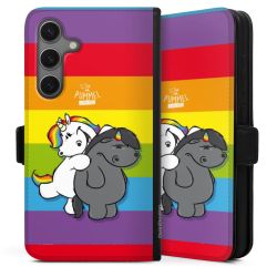 Sideflip mit Lasche schwarz