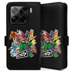 Sideflip with flap black/lateral flap