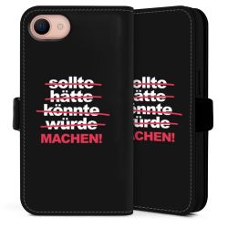 Sideflip mit Lasche schwarz