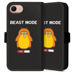 Sideflip mit Lasche schwarz