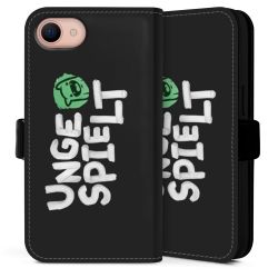 Sideflip mit Lasche schwarz