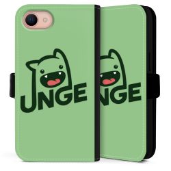 Sideflip mit Lasche schwarz