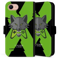 Sideflip mit Lasche schwarz