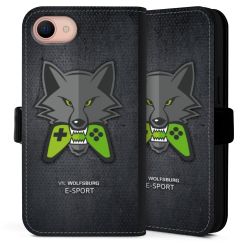 Sideflip mit Lasche schwarz