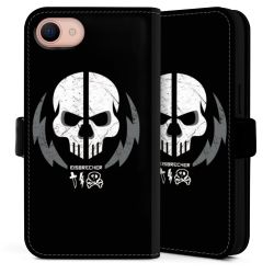 Sideflip mit Lasche schwarz