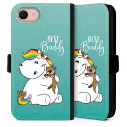 Sideflip mit Lasche schwarz