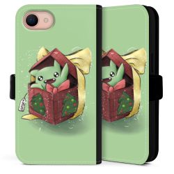 Sideflip mit Lasche schwarz